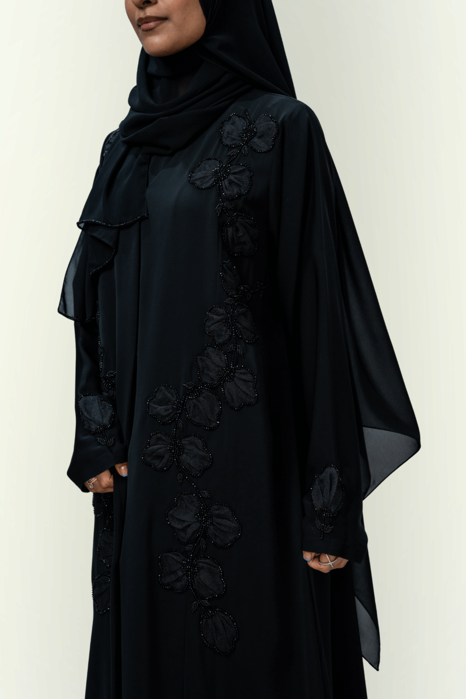 Amira Black Luxe Abaya