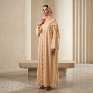 icecream lace abaya
