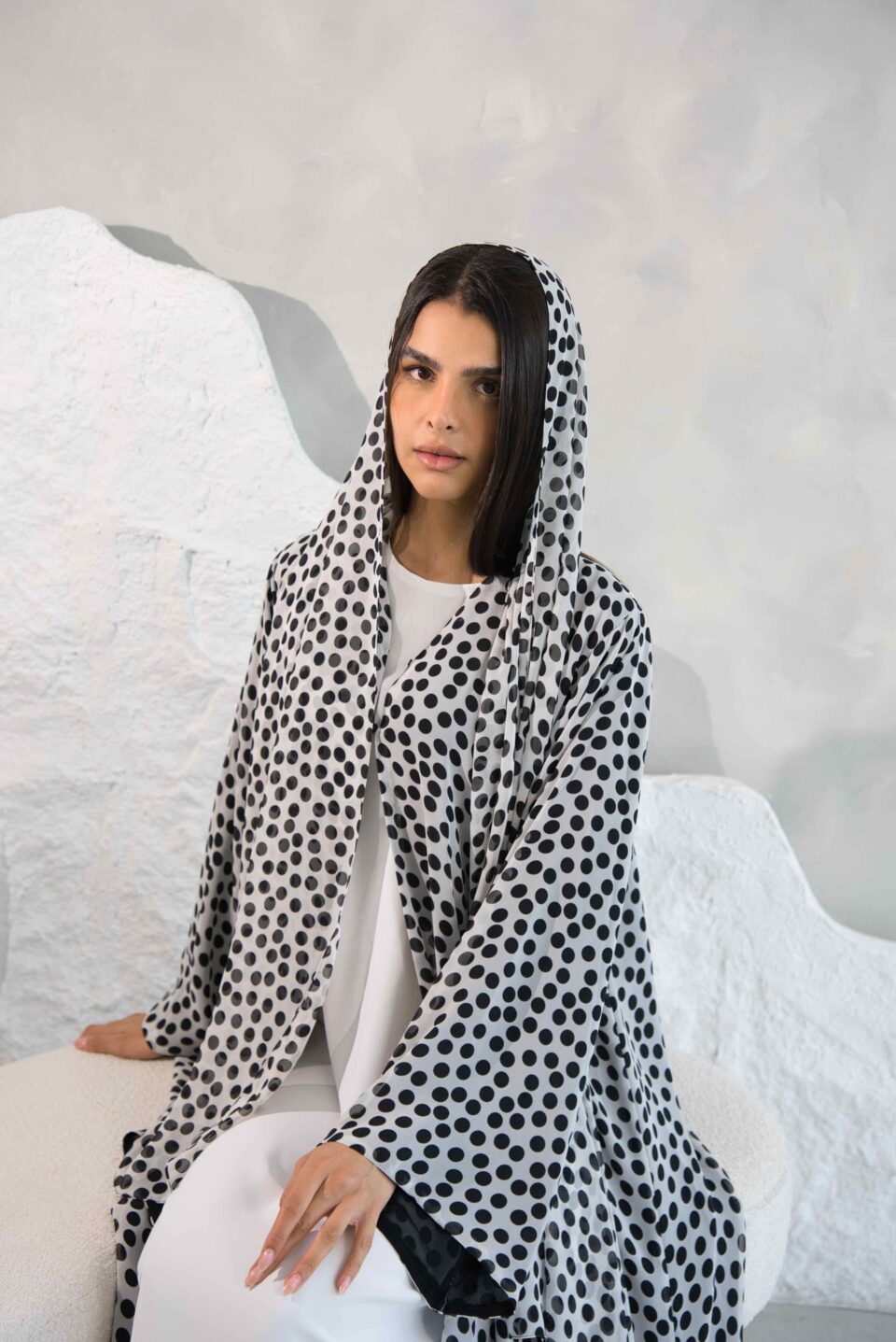 The Polka Dot Abaya
