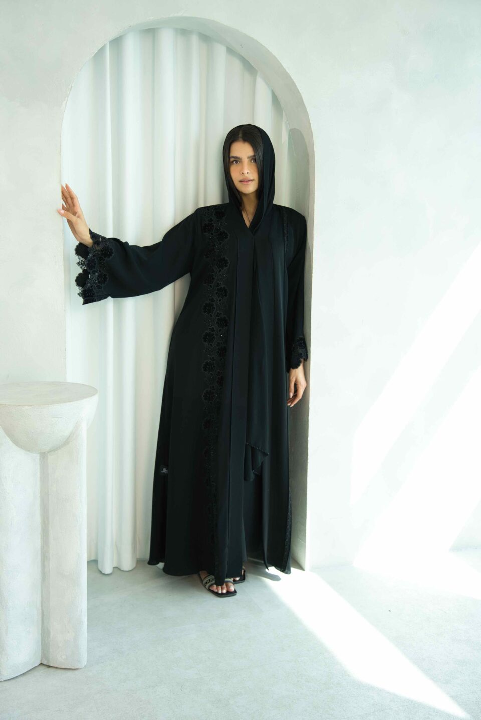 Latifa Abaya - Black